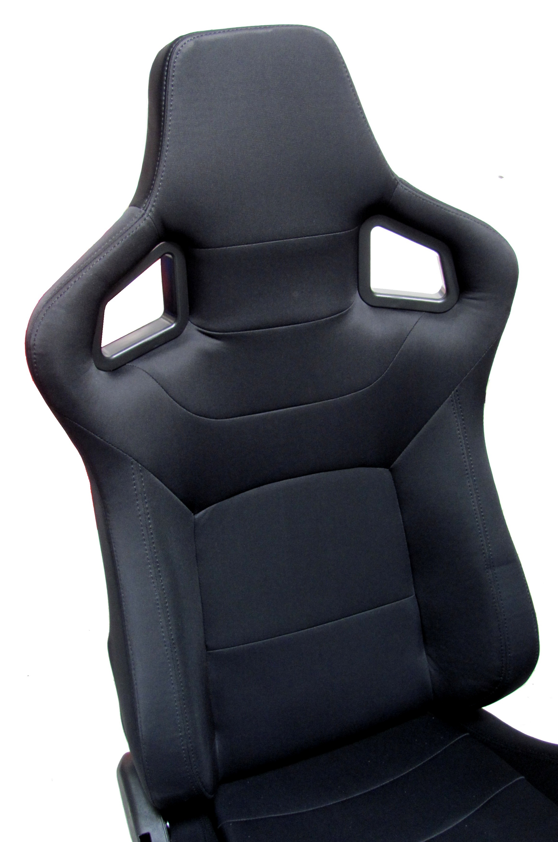 Front Seats Defender Heated pair Black Svx style reclining bucket for